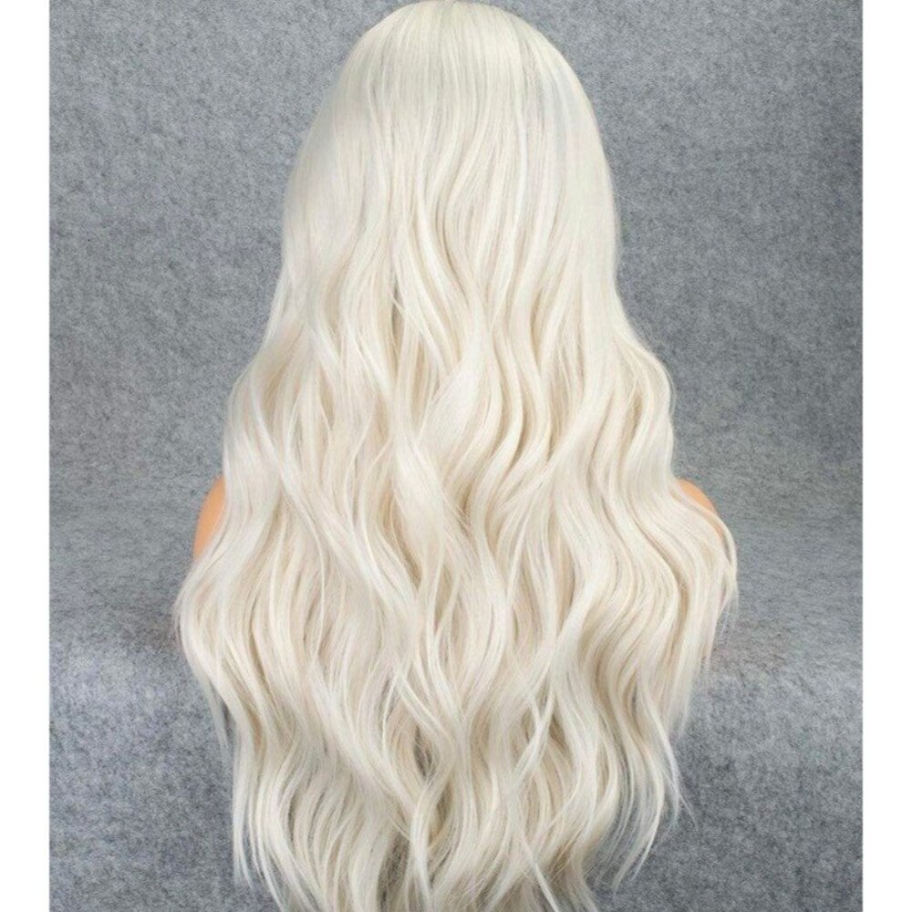 Platinum Blonde Wig,Hair Wigs - Picture 4 of 10
